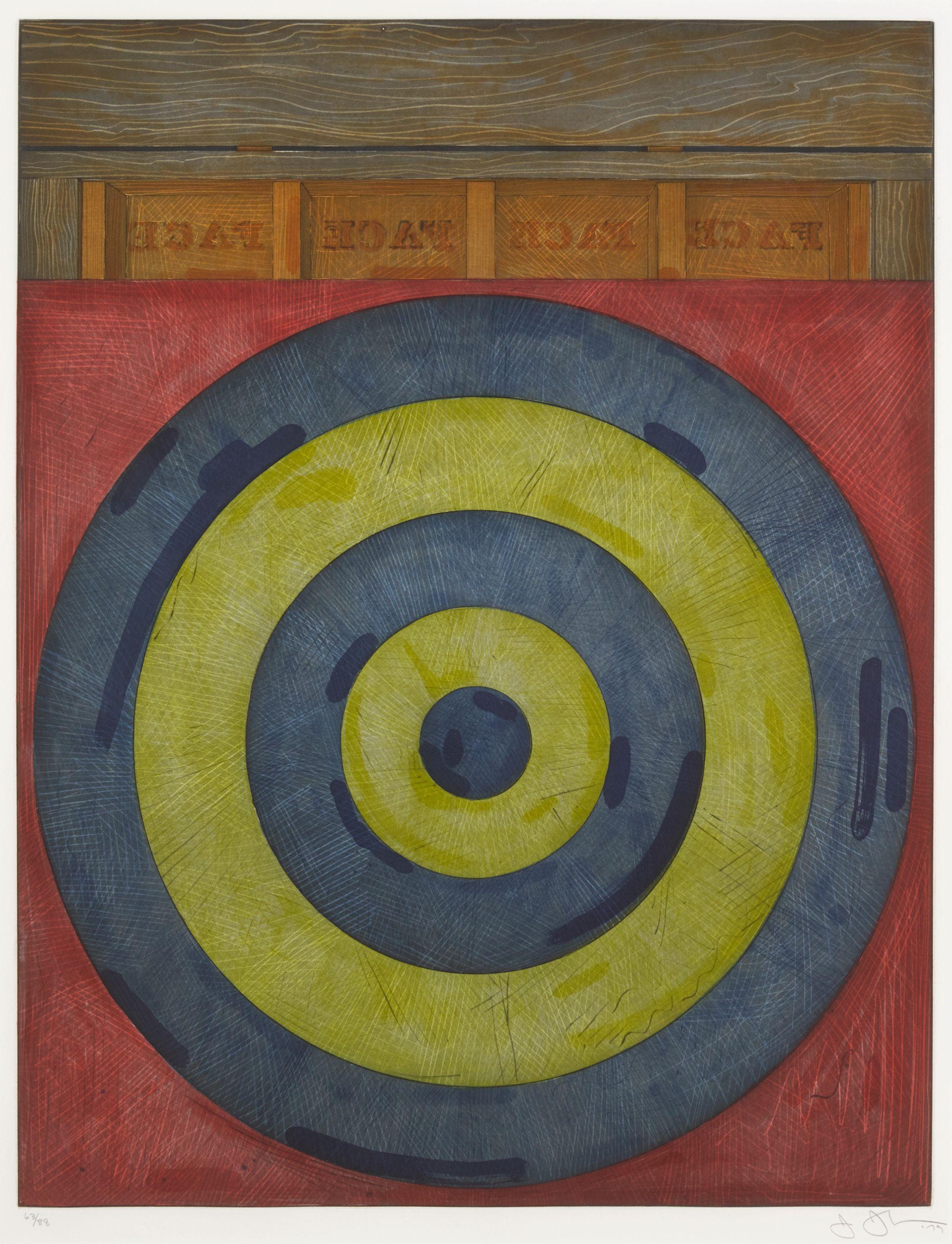 Jasper Johns - Target with Four Faces