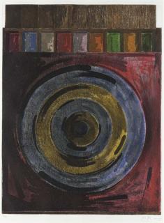 Jasper Johns - Target with Plaster Casts (ULAE 208)
