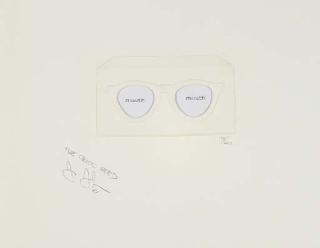 Jasper Johns - The Critic Sees, From Ten From Leo Castelli (U.L.A.E. 39)