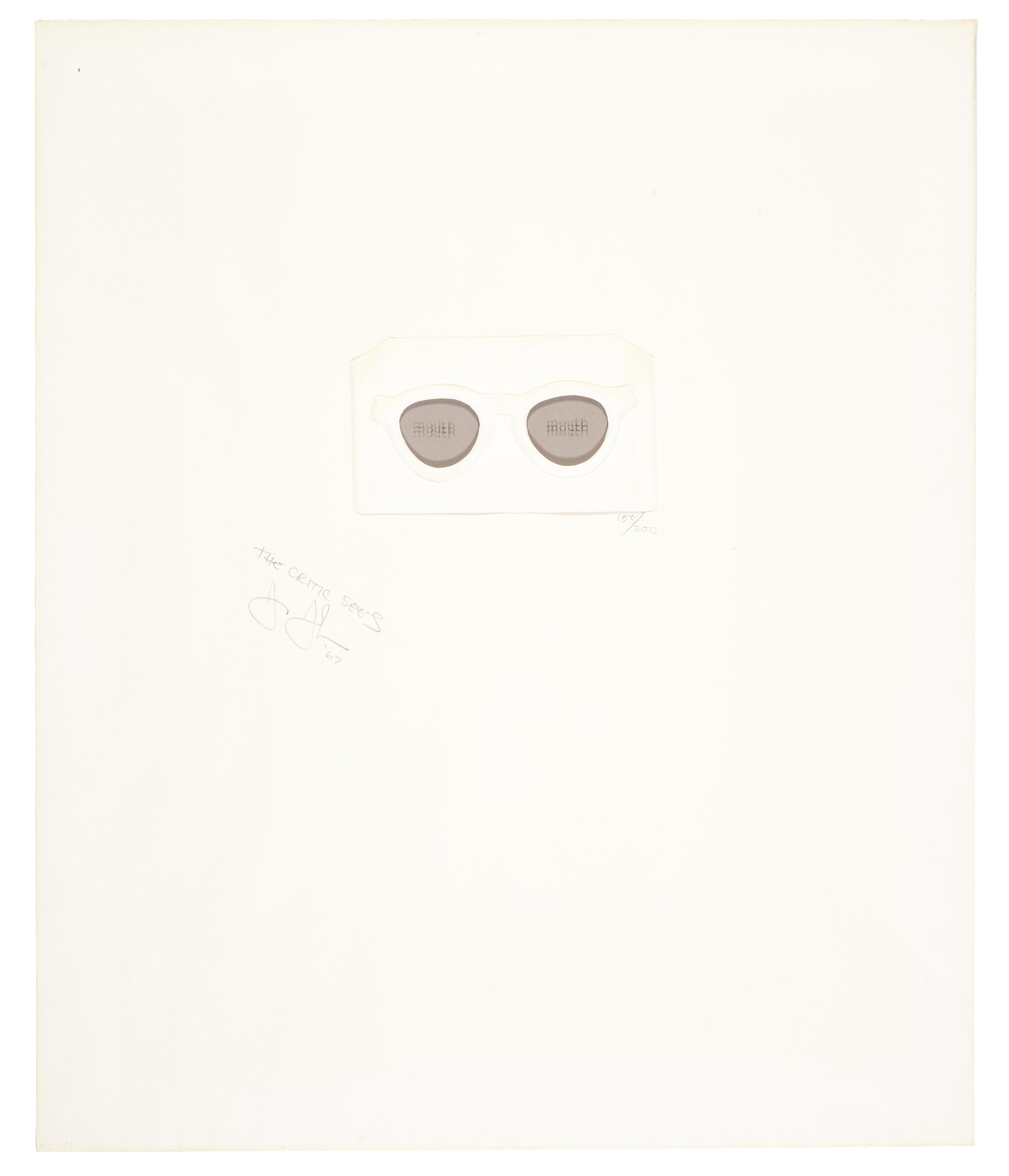 Jasper Johns - The Critic Sees, From Ten From Leo Castelli