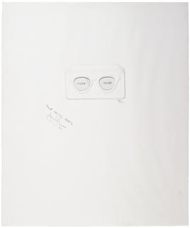 Jasper Johns - The Critic Sees, from Ten from Leo Castelli