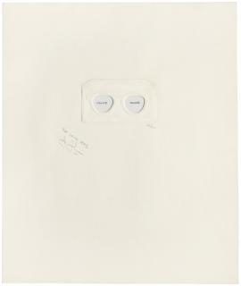 Jasper Johns - The Critic Sees, from Ten from Leo Castelli
