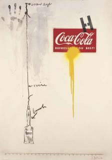 Jasper Johns - Untitled (Coca-Cola)