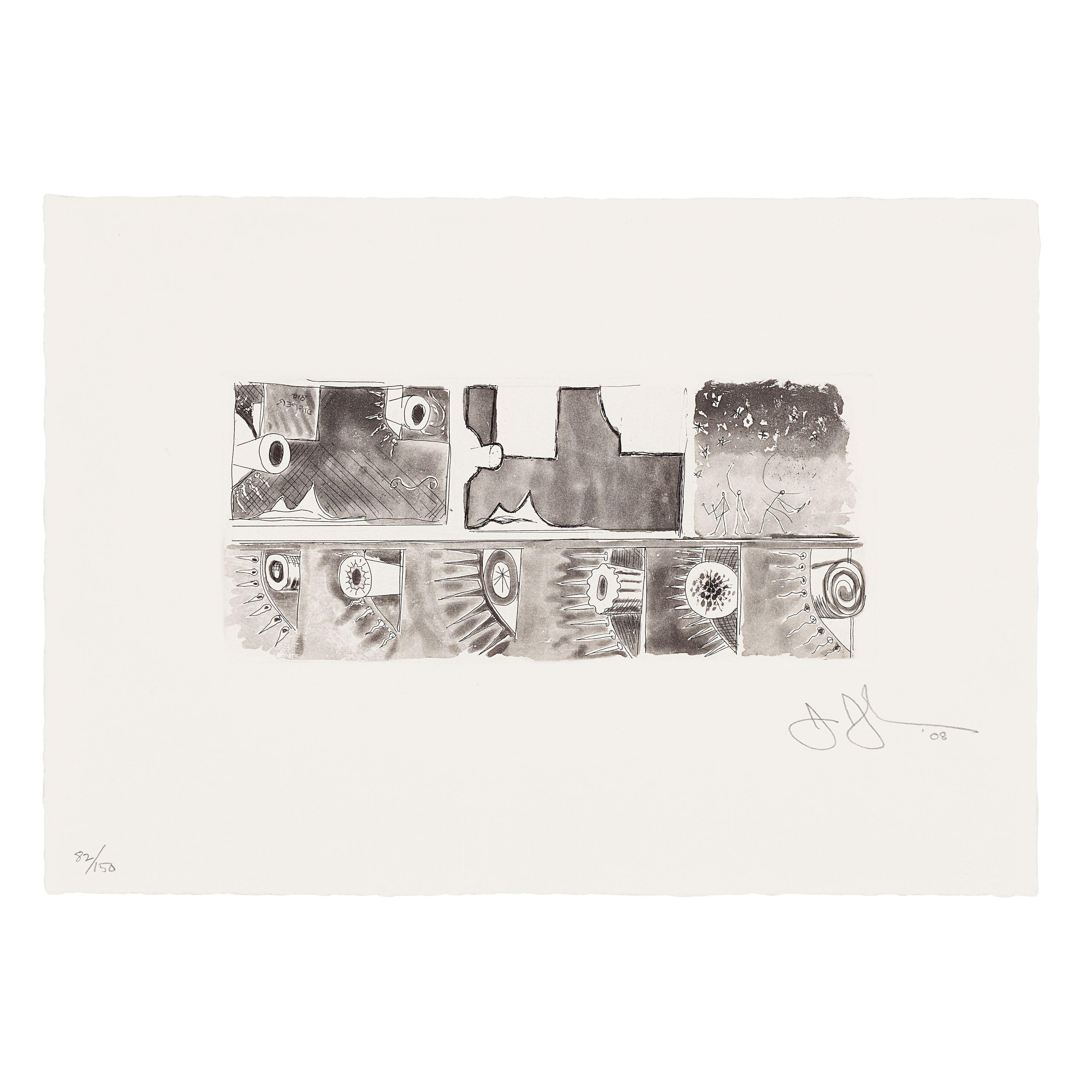 Jasper Johns - Untitled, from Artists for Obama