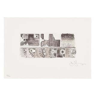 Jasper Johns - Untitled, from Artists for Obama