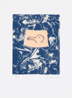 Jasper Johns - Untitled, from Harvey Gantt Portfolio