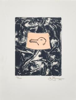 Jasper Johns - Untitled, From Harvey Gantt Portfolio