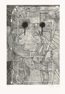 Jasper Johns - Untitled, from The Geldzahler Portfolio