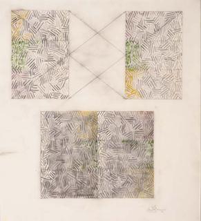 Jasper Johns - Untitled Study