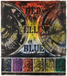 Jasper Johns - Untitled (Ulae 206)
