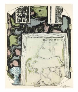 Jasper Johns - Untitled (ULAE 258)