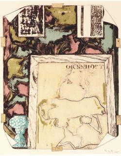 Jasper Johns - Untitled (ULAE 258)