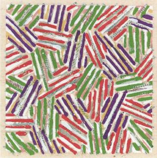Jasper Johns - Untitled (Ulae S13; Field 260)