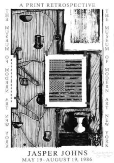 Jasper Johns - Ventriloquist (ULAE 236)