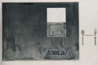 Jasper Johns - Viola (ULAE 117; Field 162; Gemini 350)