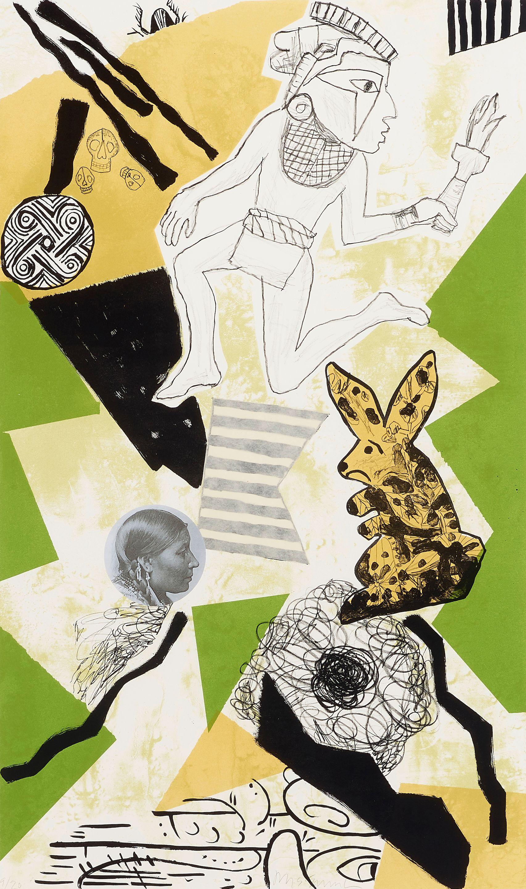 Jaune Quick-to-See Smith - Earth People