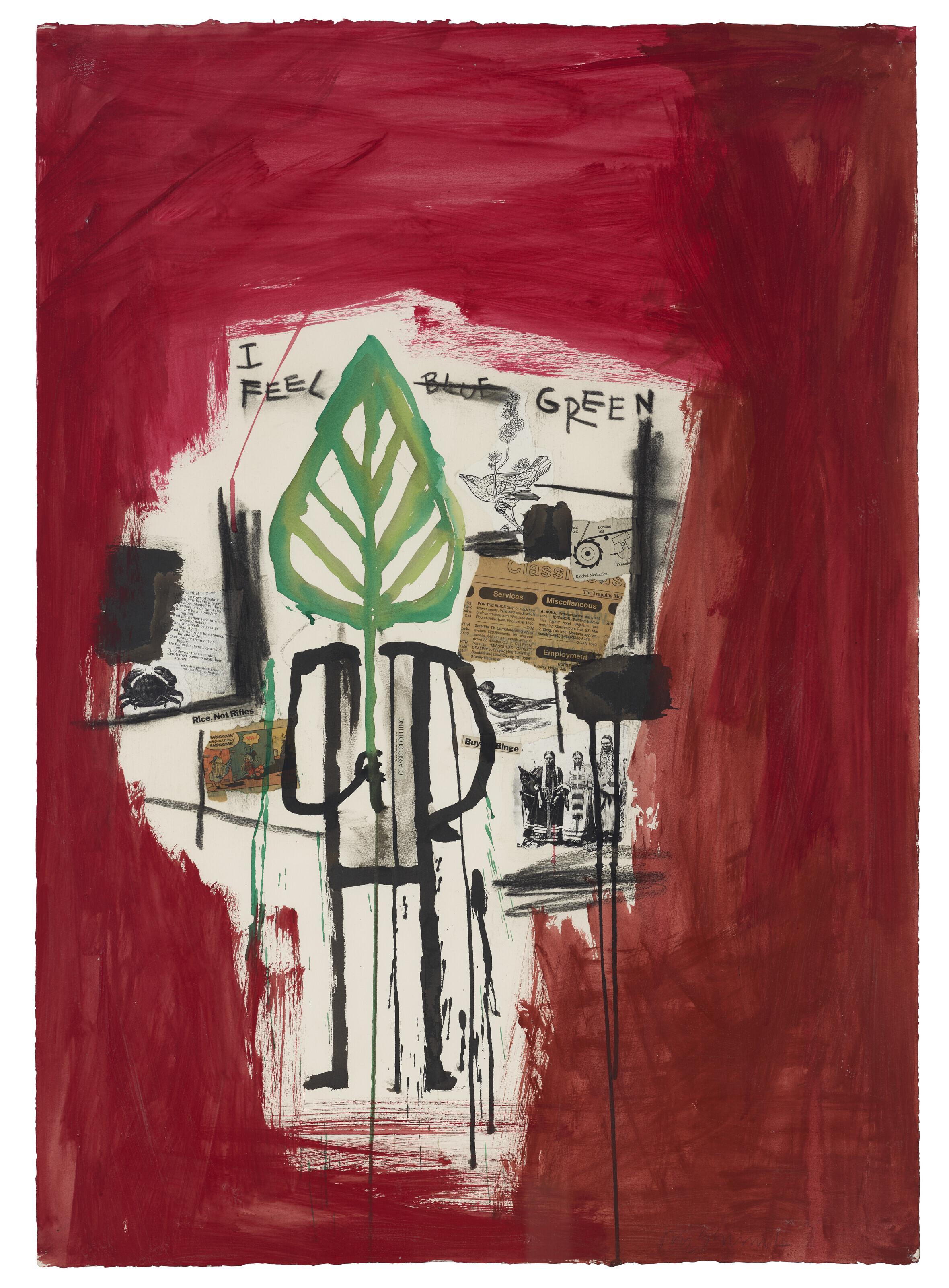 Jaune Quick-To-See Smith - I See Red: I Feel Green