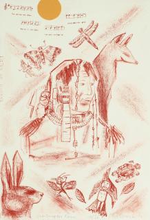 Jaune Quick-to-See Smith - Waiting for Rain