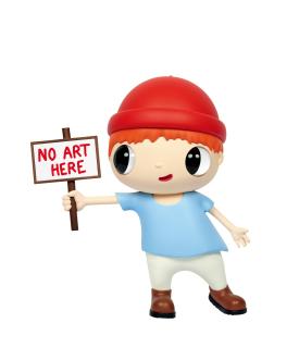 Javier Calleja - No Art Here (Executed In 2020)