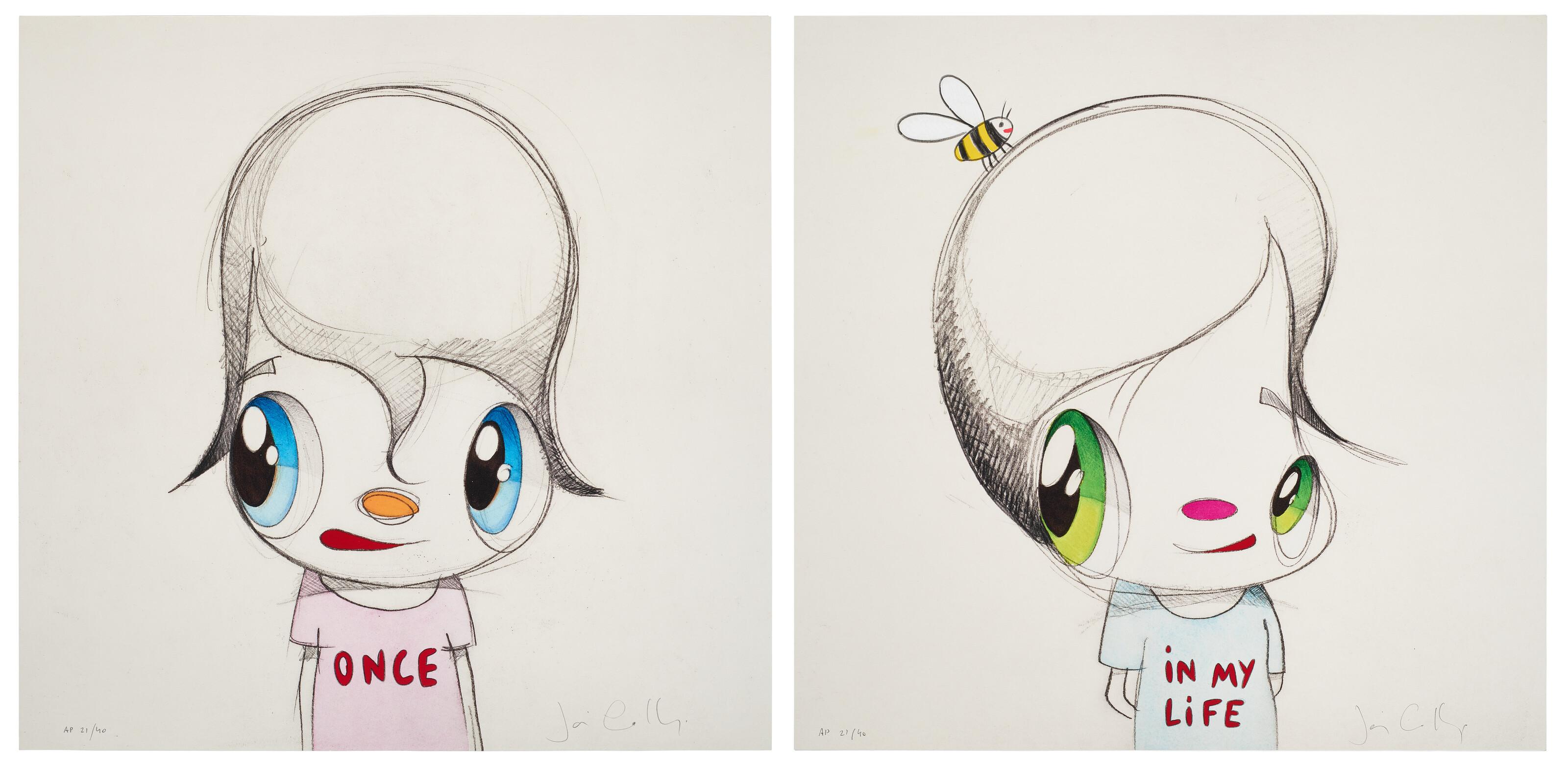 Javier Calleja - Once in my Life (diptych)