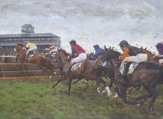Jay Boyd Kirkman - Hurdle Race, Newbury