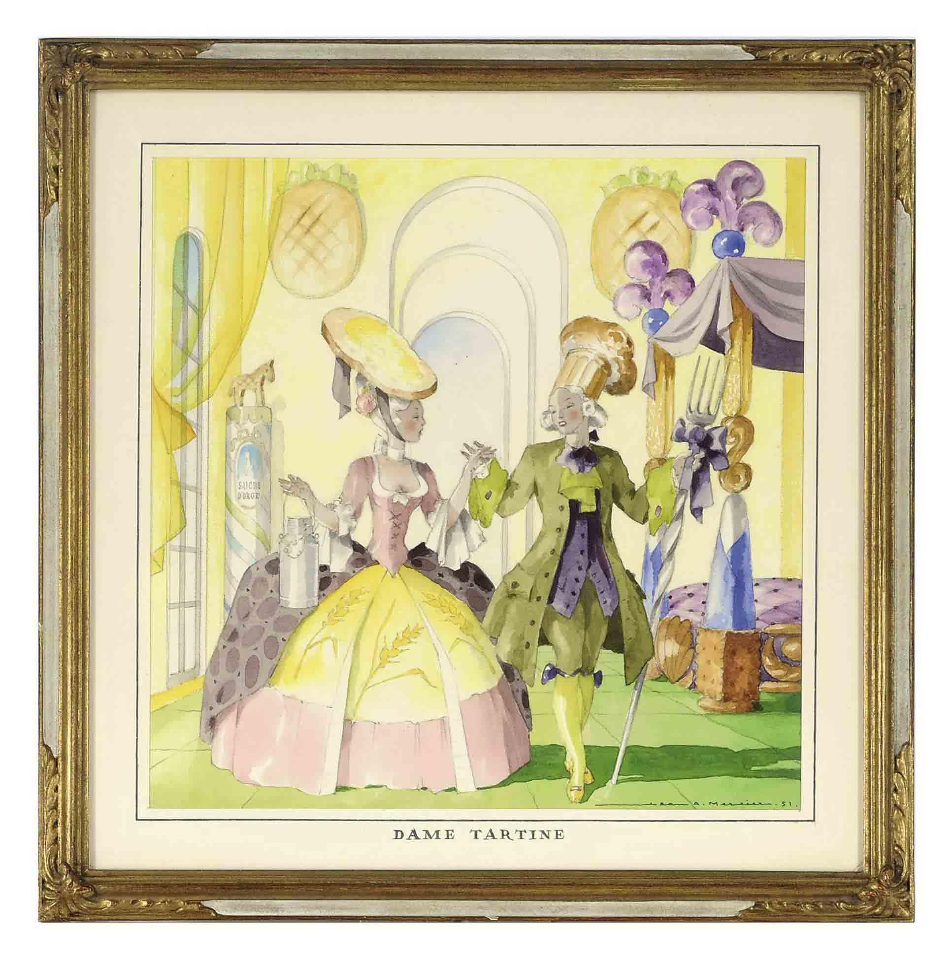 Jean A. Mercier - Dame Tartine