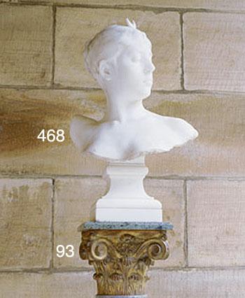 Jean-Alexandre-Joseph Falguiere - Bust of Diana