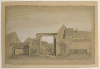 Jean-Alfred Morie - Intérieur des cours de ferme