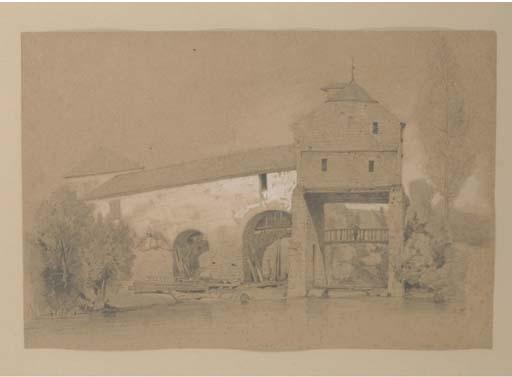 Jean-Alfred Morie - Le vieux moulin