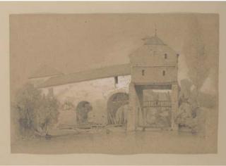 Jean-Alfred Morie - Le vieux moulin