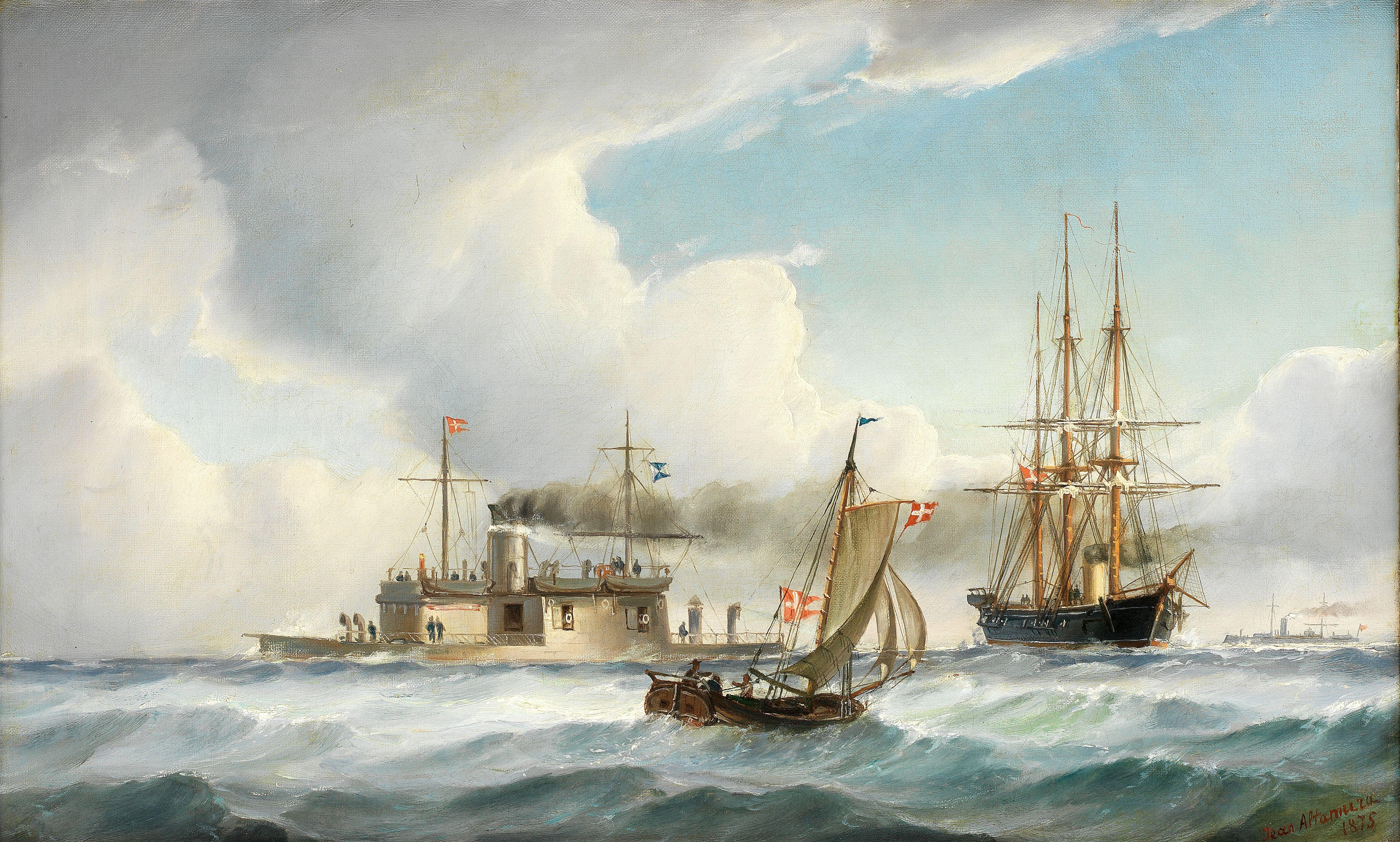 Jean Altamoura - Junction in choppy seas