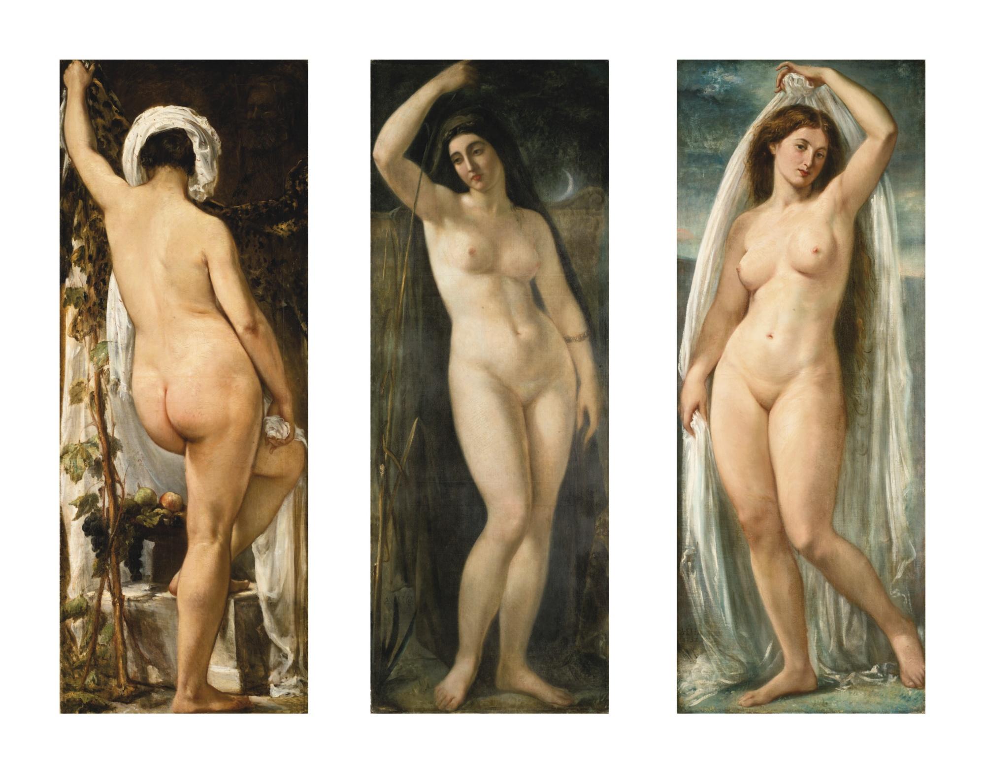 Jean-Antoine Etex - Vénus, La Nuit, Baigneuse