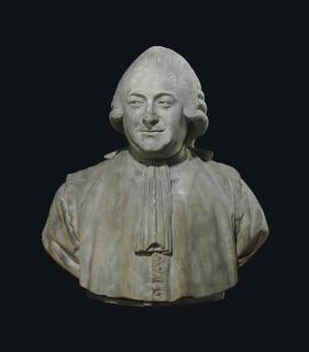 Jean-Antoine Houdon - A Plaster Bust Of Jean-Pierre-Charles Le Noir (1732-1807)