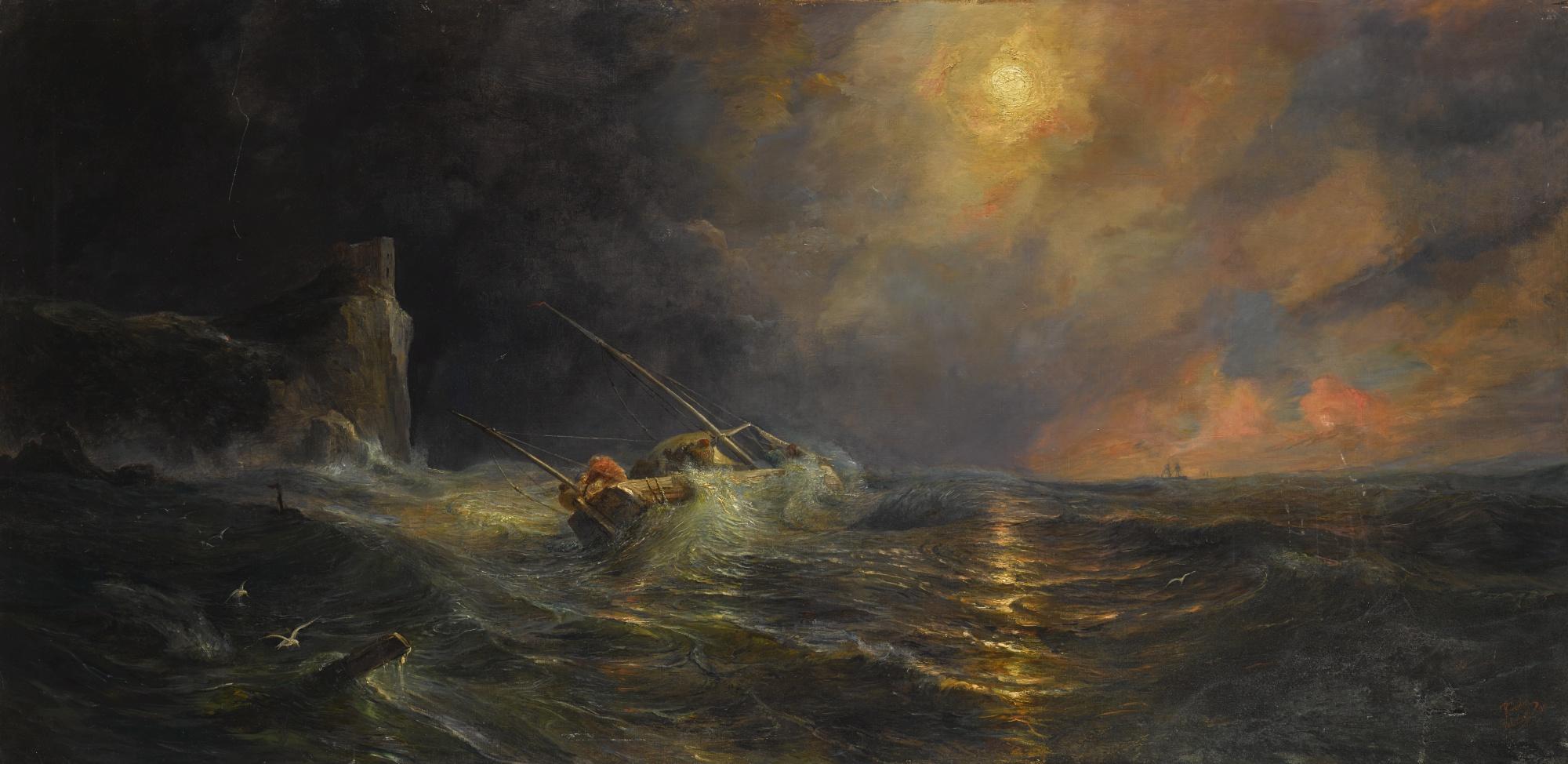 Jean-Antoine Théodore Gudin - Shipwreck