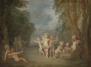 Jean Antoine Watteau - Cupid\'S Realm (Le Royaume De L\'Amour)