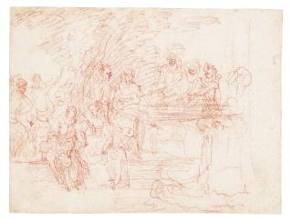 Jean Antoine Watteau - Fête Champêtre