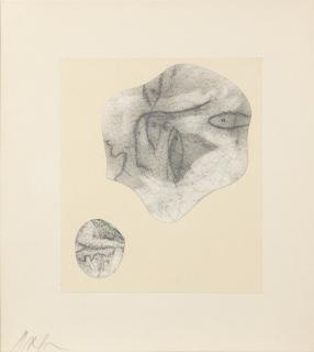 Jean Arp - Collage Auf Gelb (Collage On Yellow)