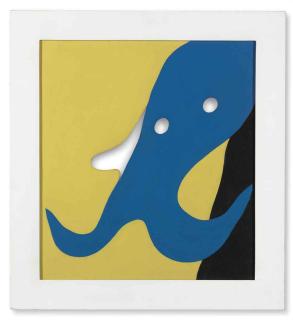Jean Arp - Homme-moustaches