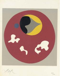 Jean Arp - Le Soleil Recerclé, L. Broder, Paris, 1966 (Arntz