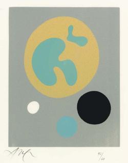 Jean Arp - Le Soleil Recerclé: One Plate (A. 262)