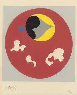 Jean Arp - Le Soleil Recerclé, Paris, Louis Broder, 1966 (A. 250-4, 256-69)