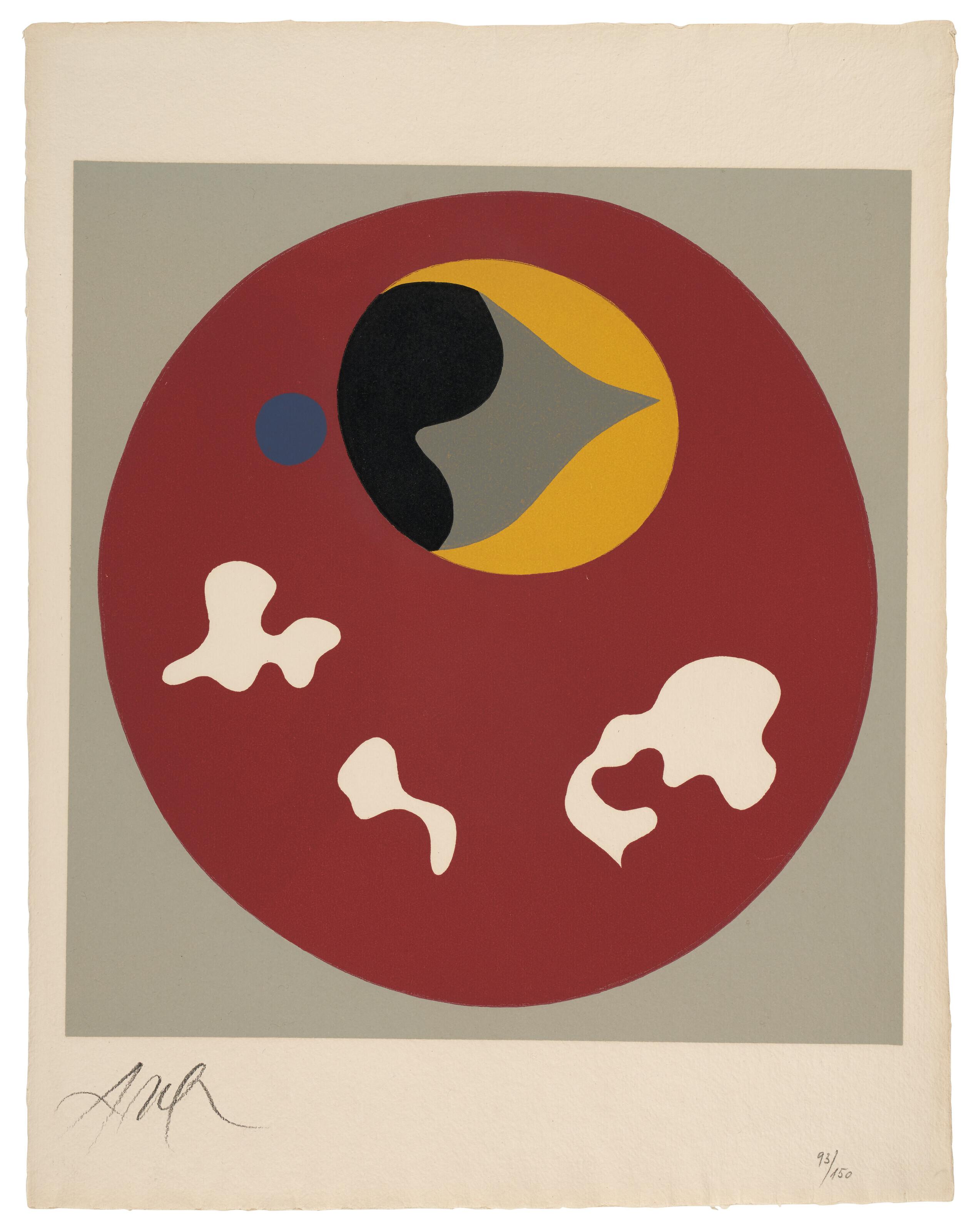Jean Arp - Le Soleil Recerclé