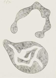 Jean Arp - Ombre de squelette et fronde