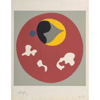 Jean Arp - One Plate, from Soleil Recerclé