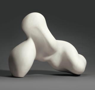 Jean Arp - S\'accroupissant