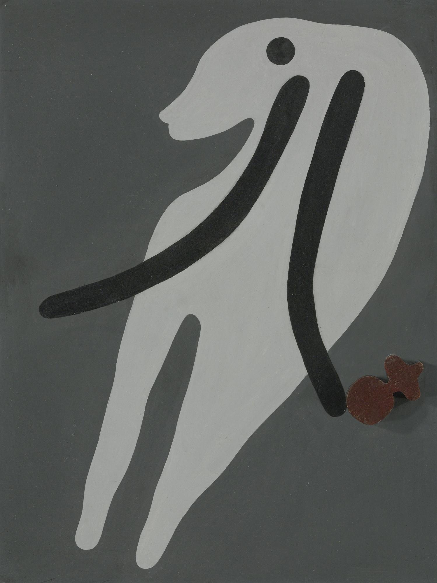 Jean Arp - Torse Tenant Par La Bride Une Tête De Cheval