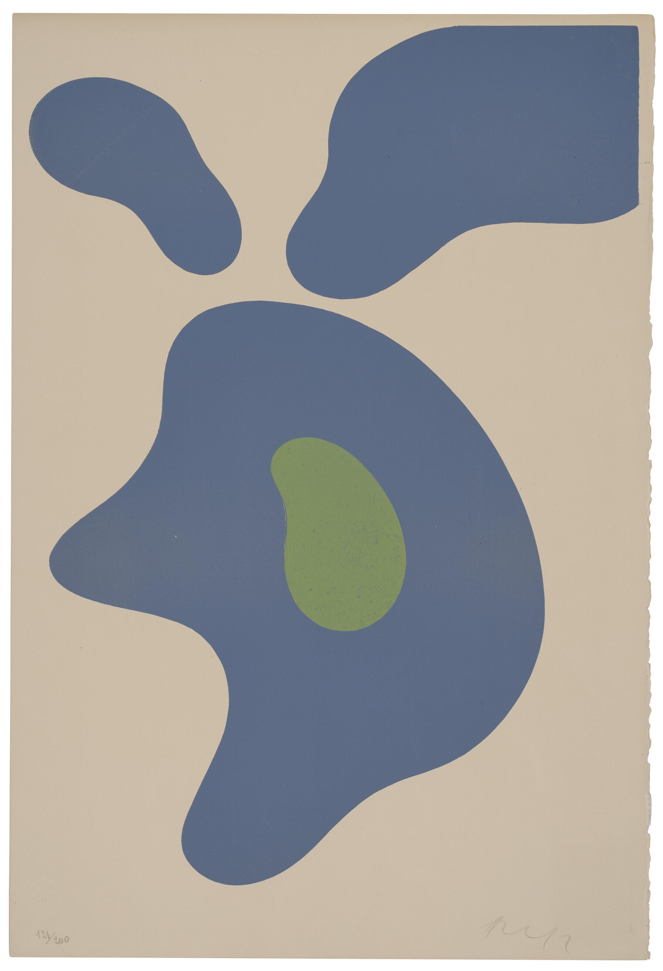 Jean Arp - Two prints by the artist
