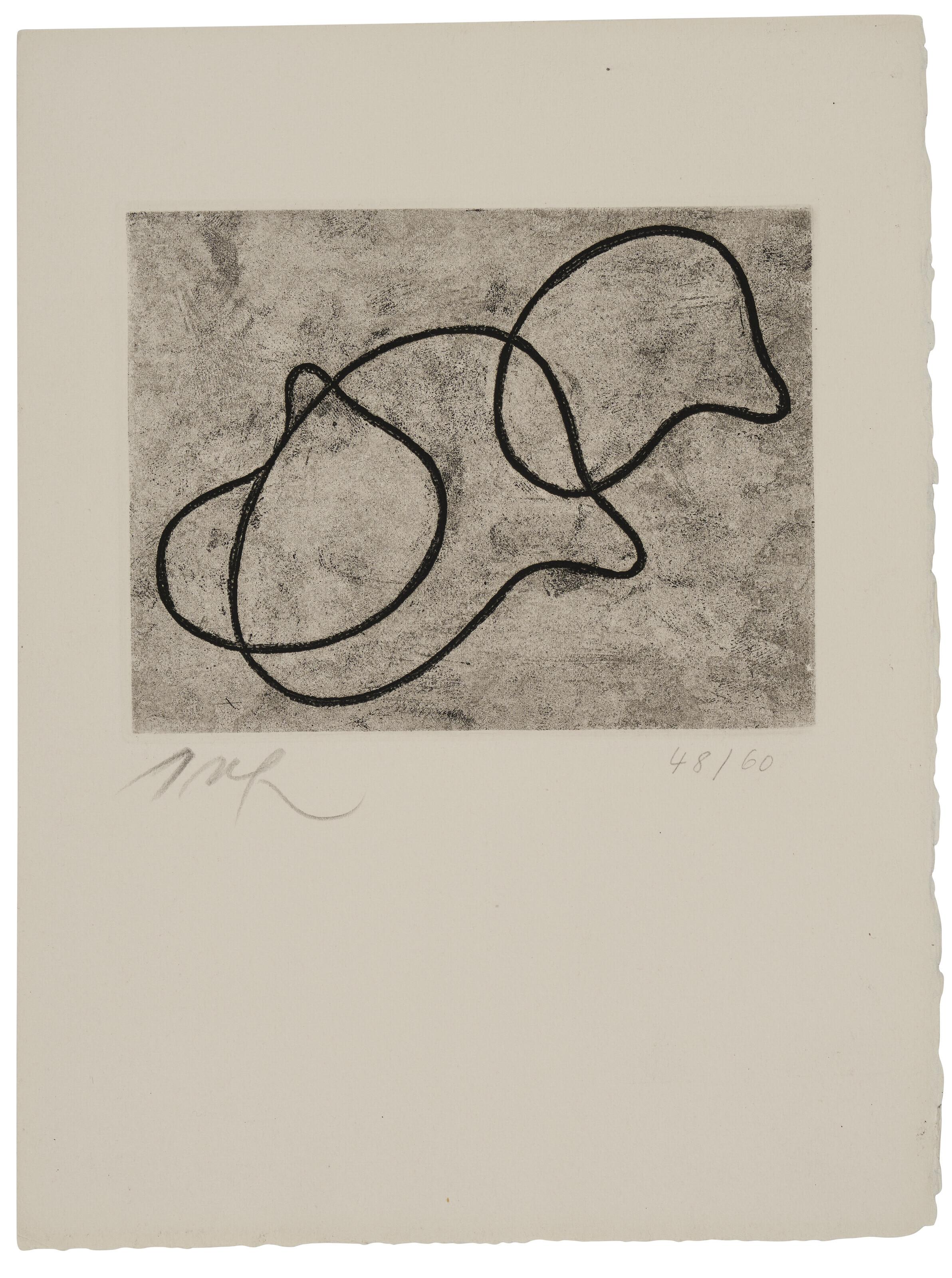 Jean Arp - Untitled, from Surrealism between Two Wars: International Anthology of Contemporary Engraving, Volume 2, from the series The Forerunners of the Avant-Garde