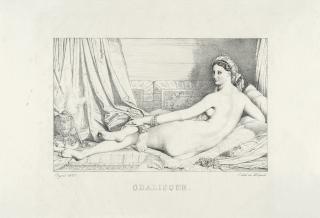 Jean Auguste Dominique Ingres - Odalisque