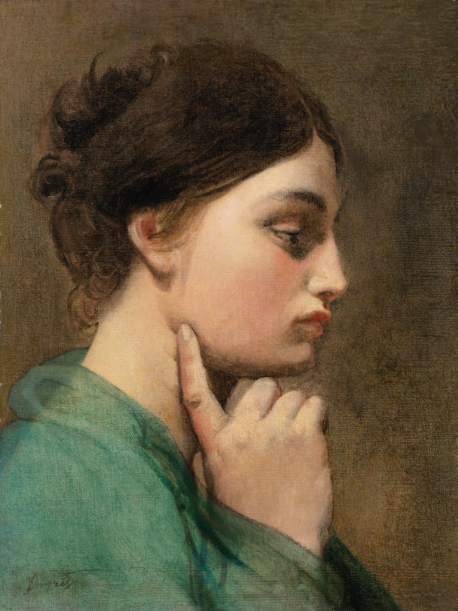 Jean-Auguste-Dominique Ingres - ODYSSEY, STUDY OF THE FIGURE FOR THE APOTHEOSIS BY HOMER